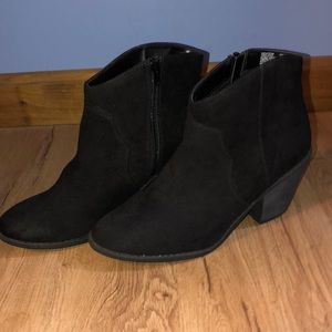 Faded Glory heels, black, size 10